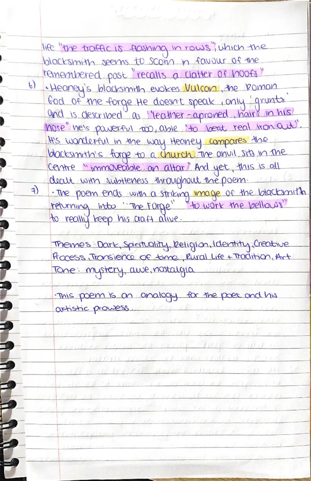 (Seamus Heaney

The Forge

1) The Forge' appears in Seamus Heaney's second
volume of poetry Door into the Dark, 1969 and the
title of the co