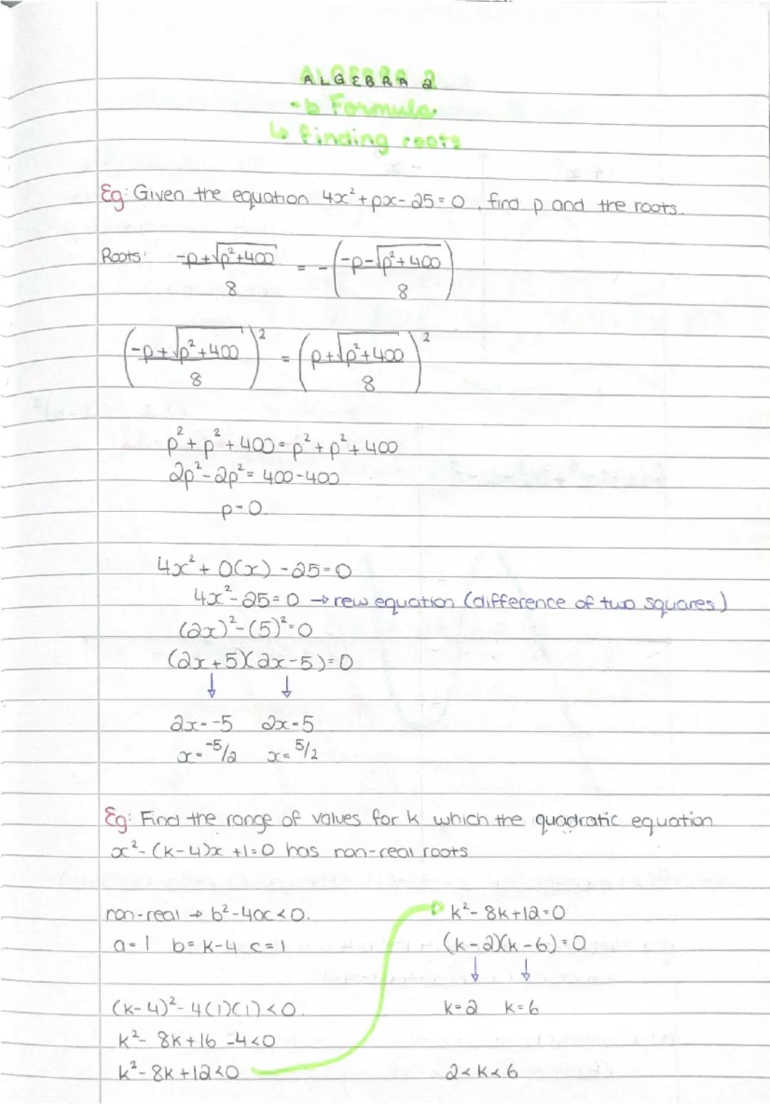 ALGEBRA 2
The Factor Theorem

* If ox=a is a root then ox-a is a foctor...

a
Eg: If ox-7 is a factor of ox³-3x²-25x-21 find the roots of th