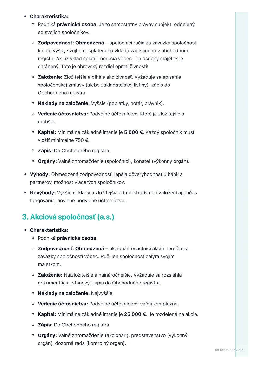 # Formy podnikania

Prehľad a úvod

Na hodine ekonómie sme sa začali učiť o podnikaní a rôznych spôsoboch, ako
môžu ľudia alebo skupiny ľudí