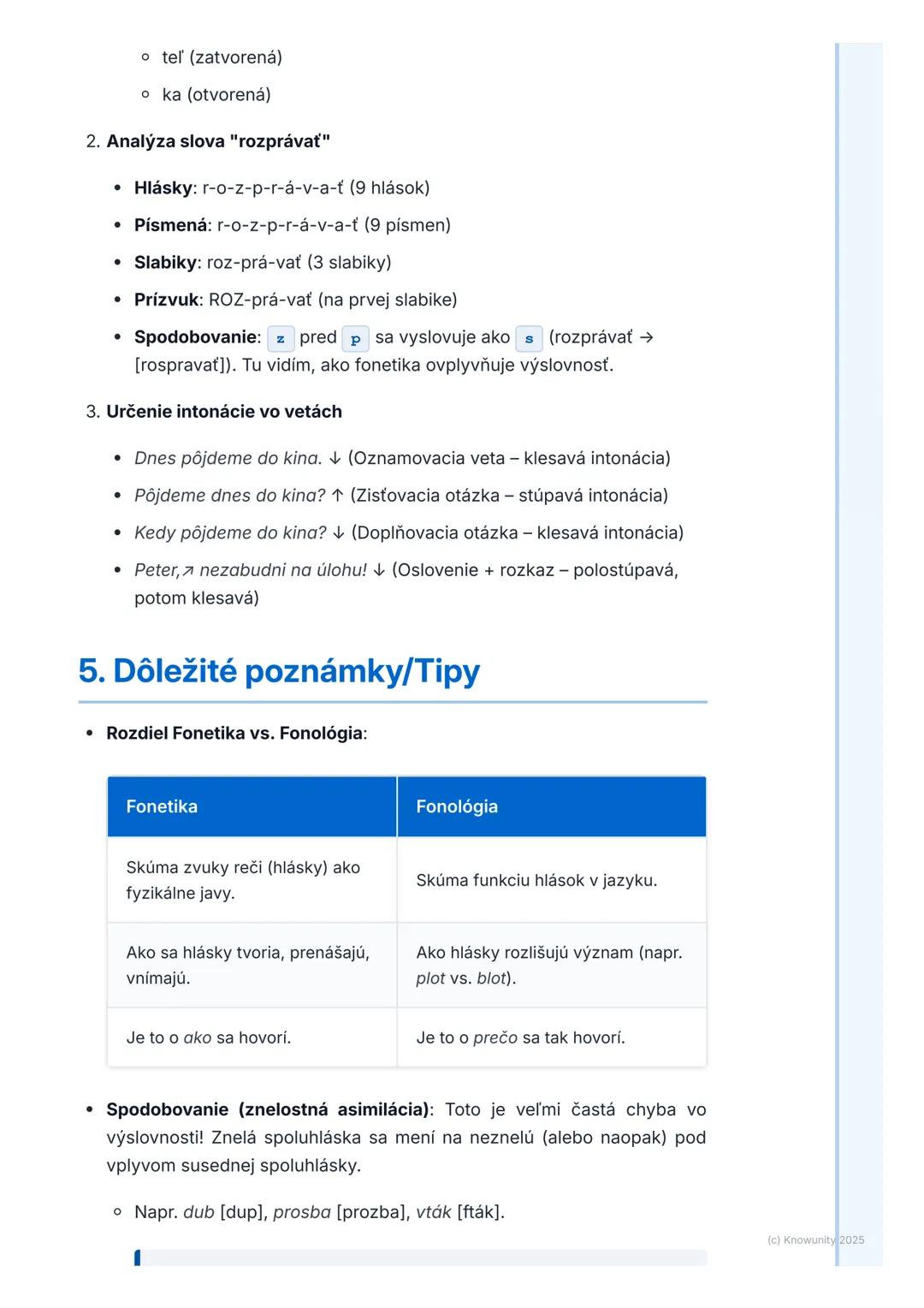 # Fonetika a fonológia

## 1. Prehľad a úvod

Fonetika a fonológia sú dve dôležité časti jazykovedy, ktoré nám pomáhajú
pochopiť, ako funguj
