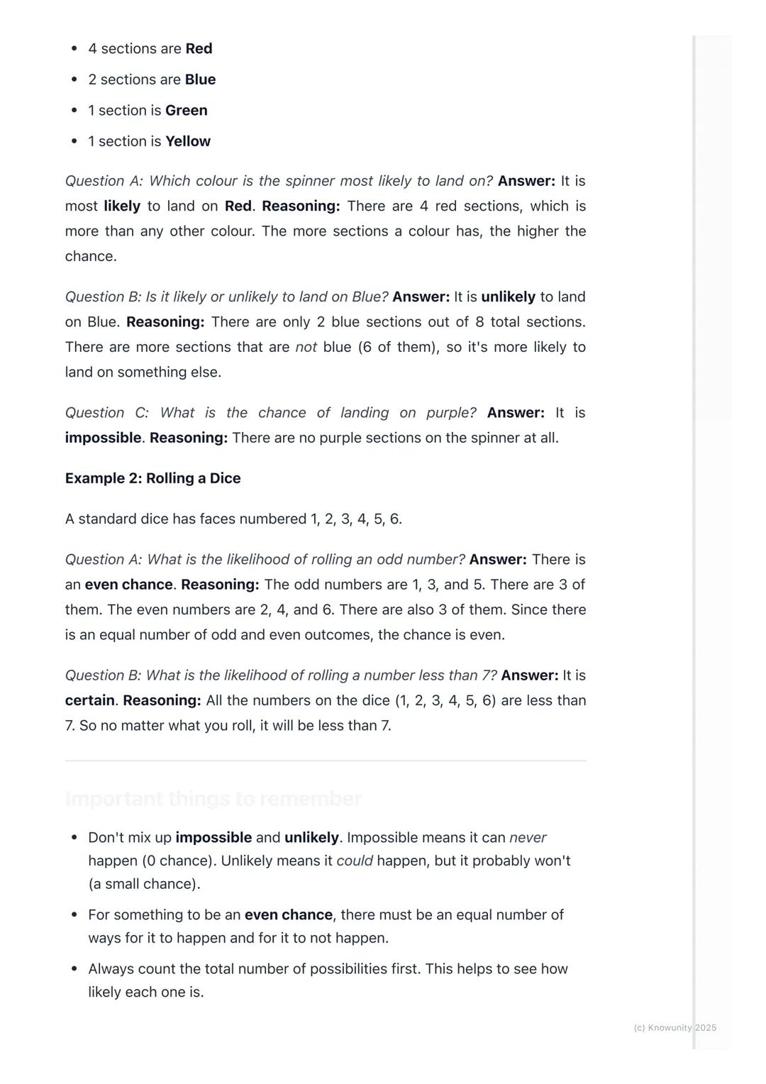 # Probability

What is probability?

Probability is a part of maths that is all about chance. It helps us figure out
how likely it is that s