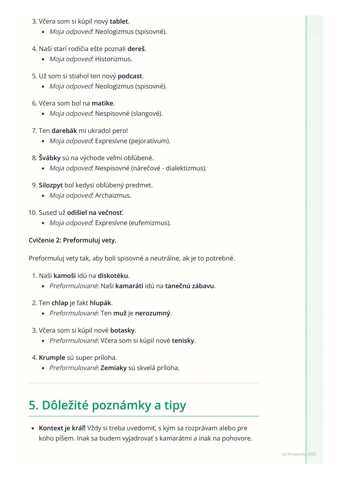 # Štylistické rozvrstvenie slovnej
zásoby

1. Prehľad štylistického rozvrstvenia
slovnej zásoby

Toto je dosť dôležitá téma, lebo nám pomáha