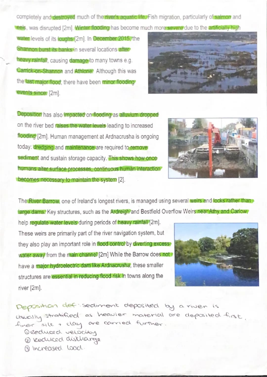 Emily Jane kelly
'Human activity impacts on surface processes.' [30m]
Examine this statement with reference to one of the
following.

➤ The 
