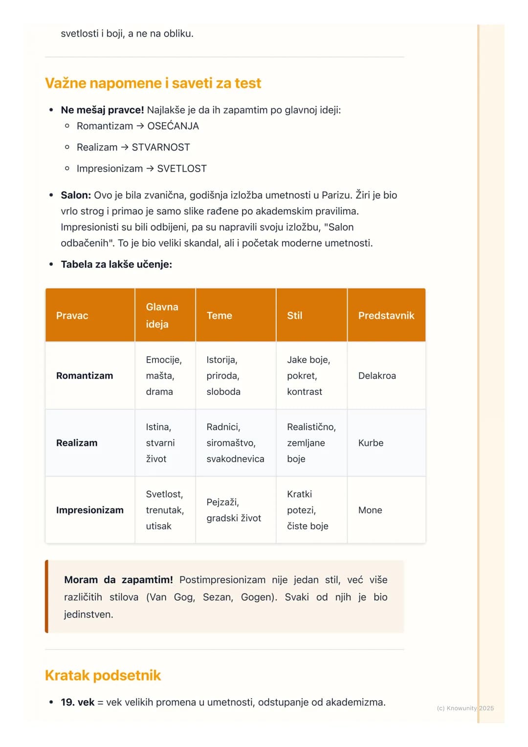 # Umetnost 19. veka: od
romantizma do impresionizma

Umetnost 19. veka: pregled

Devetnaesti vek je bio baš buran period. Desile su se velik