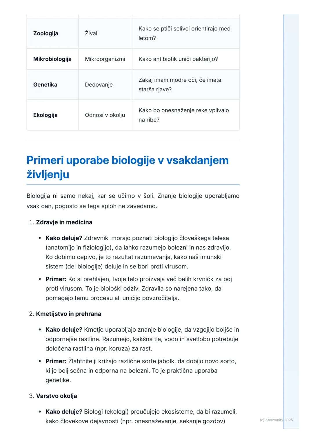 # Kaj je biologija?

Kaj je biologija?

Biologija je naravoslovna veda, ki preučuje življenje in živa bitja. Beseda
izvira iz grščine: bios 