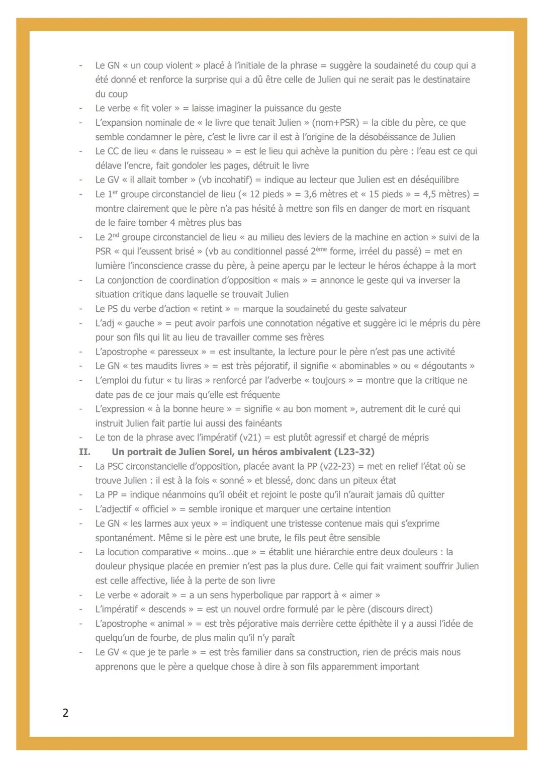 # JULIEN ET SON PÈRE

Recueil <<< Le rouge et le noir >> de Stendhal en 1830

INTRODUCTION

→ Stendhal, écrivain français. Siècle du Réalism