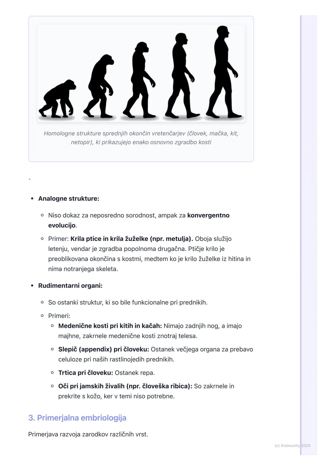 # Dokazi za evolucijo

Uvod v dokaze za evolucijo

Evolucija je osrednja teorija v biologiji, ki pojasnjuje razvoj in raznolikost
življenja 