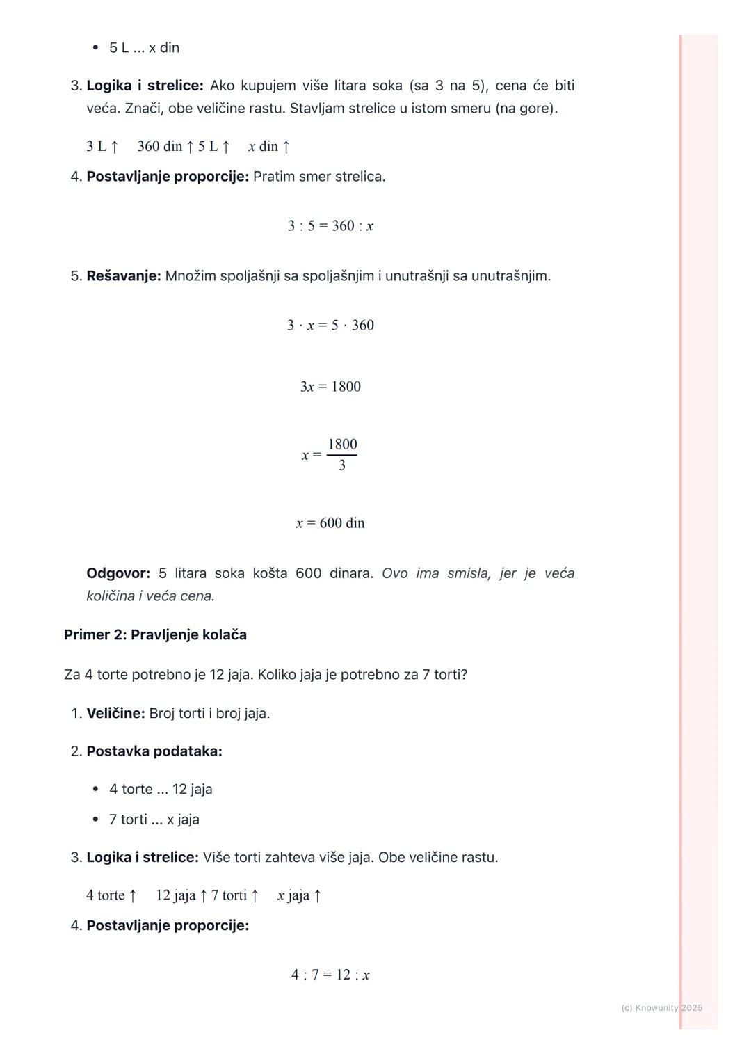 # Direktna proporcionalnost

Uvod u direktnu proporcionalnost

Direktna proporcionalnost opisuje odnos između dve veličine koje se menjaju
n