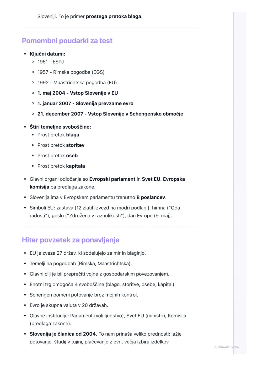 # Evropska unija

Kaj je Evropska unija?

Evropska unija (krajše EU) je gospodarska in politična zveza 27 evropskih
držav. Deluje kot en vel