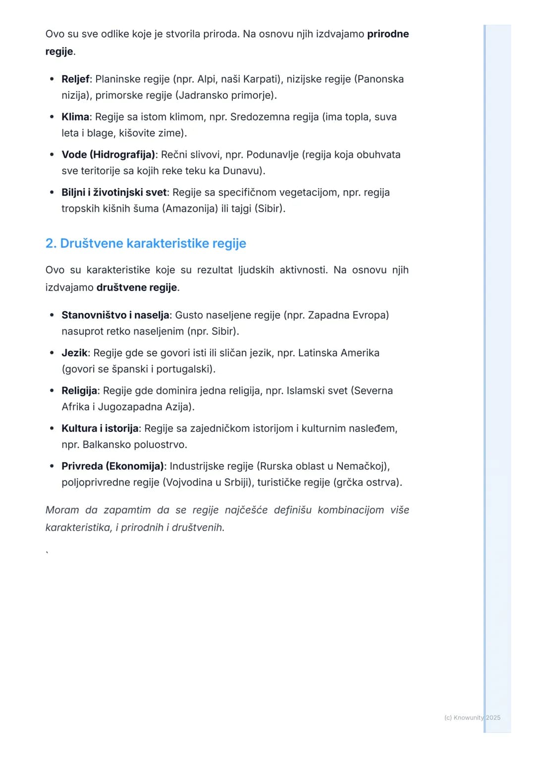 # Šta je regionalna geografija

Uvod u regionalnu geografiju

Regionalna geografija je grana geografije koja proučava različite delove
(regi