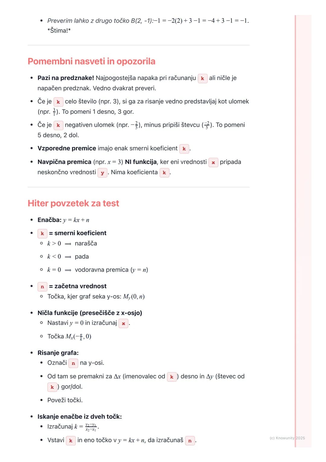 # Linearna funkcija

Kaj je linearna funkcija?

Linearna funkcija je ena izmed osnovnih funkcij v matematiki. Opisuje
odvisnost med dvema ko