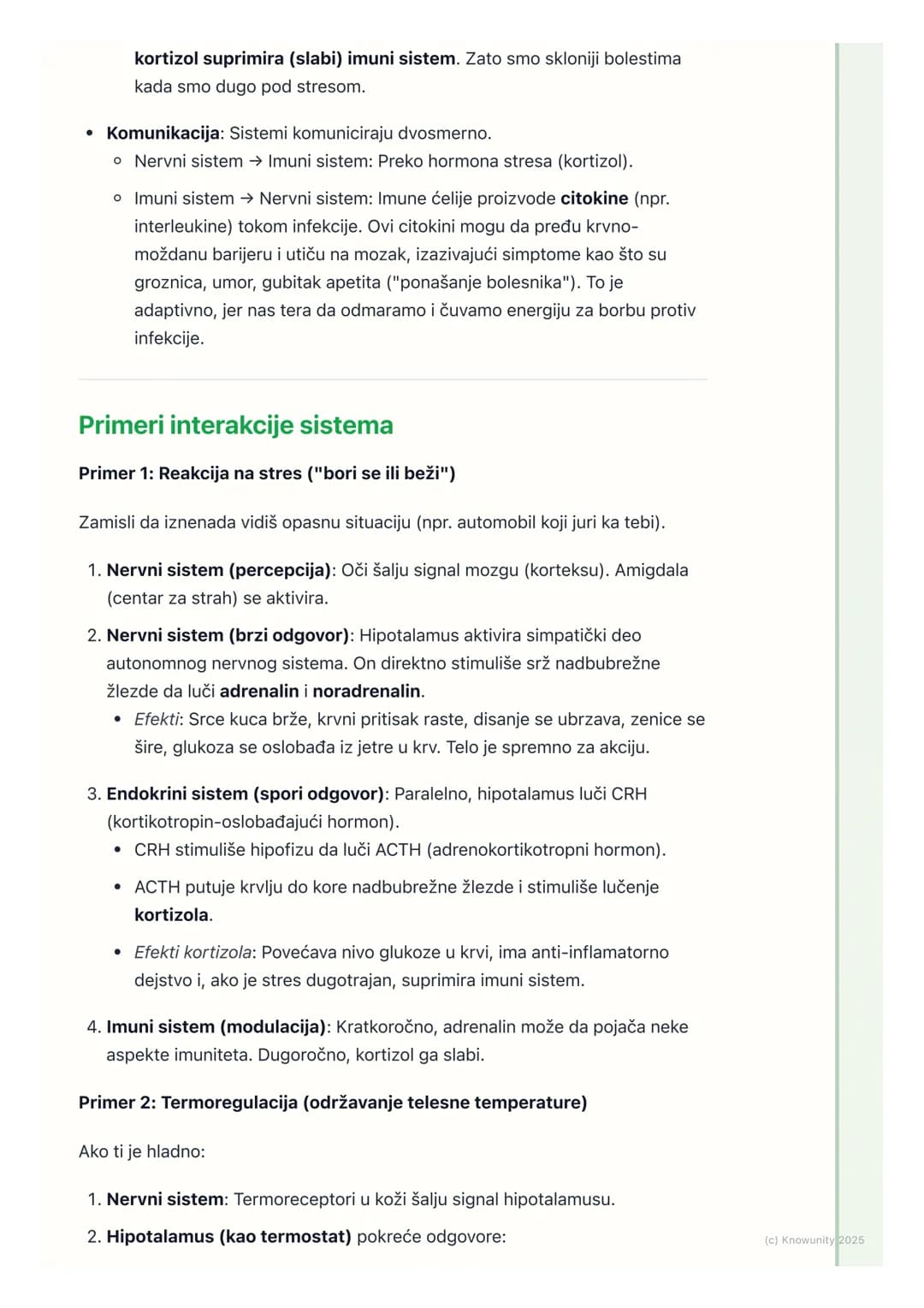 # Integracija sistema

Uvod u integraciju sistema

Organizam nije samo skup organa i sistema koji rade nezavisno. Da bi preživeo
i funkcioni