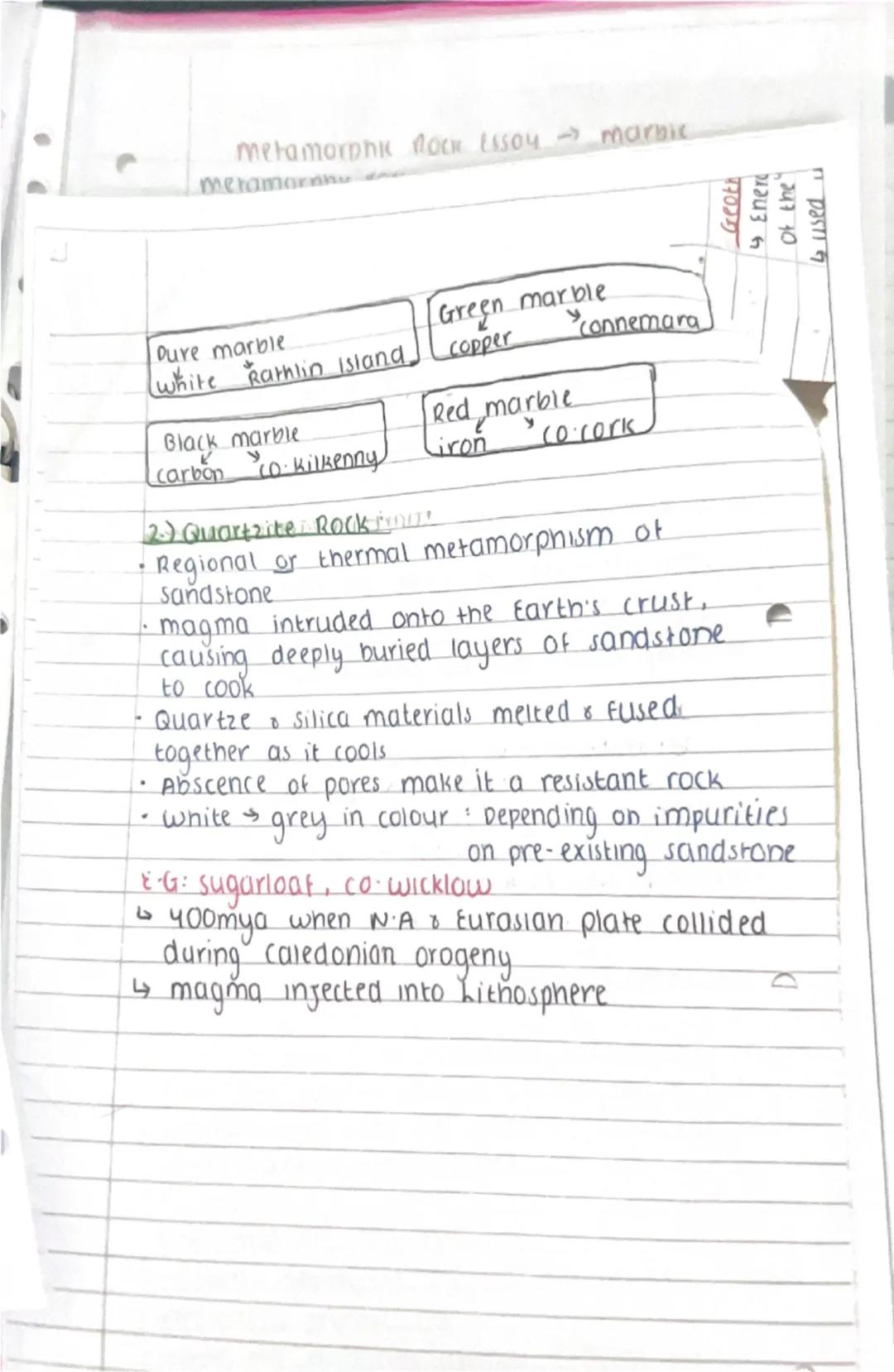 ROCKS

The Rock cycle

Igneous rocks are created through volkanic
activity on or within the crust

the rock is broken down into sediments by