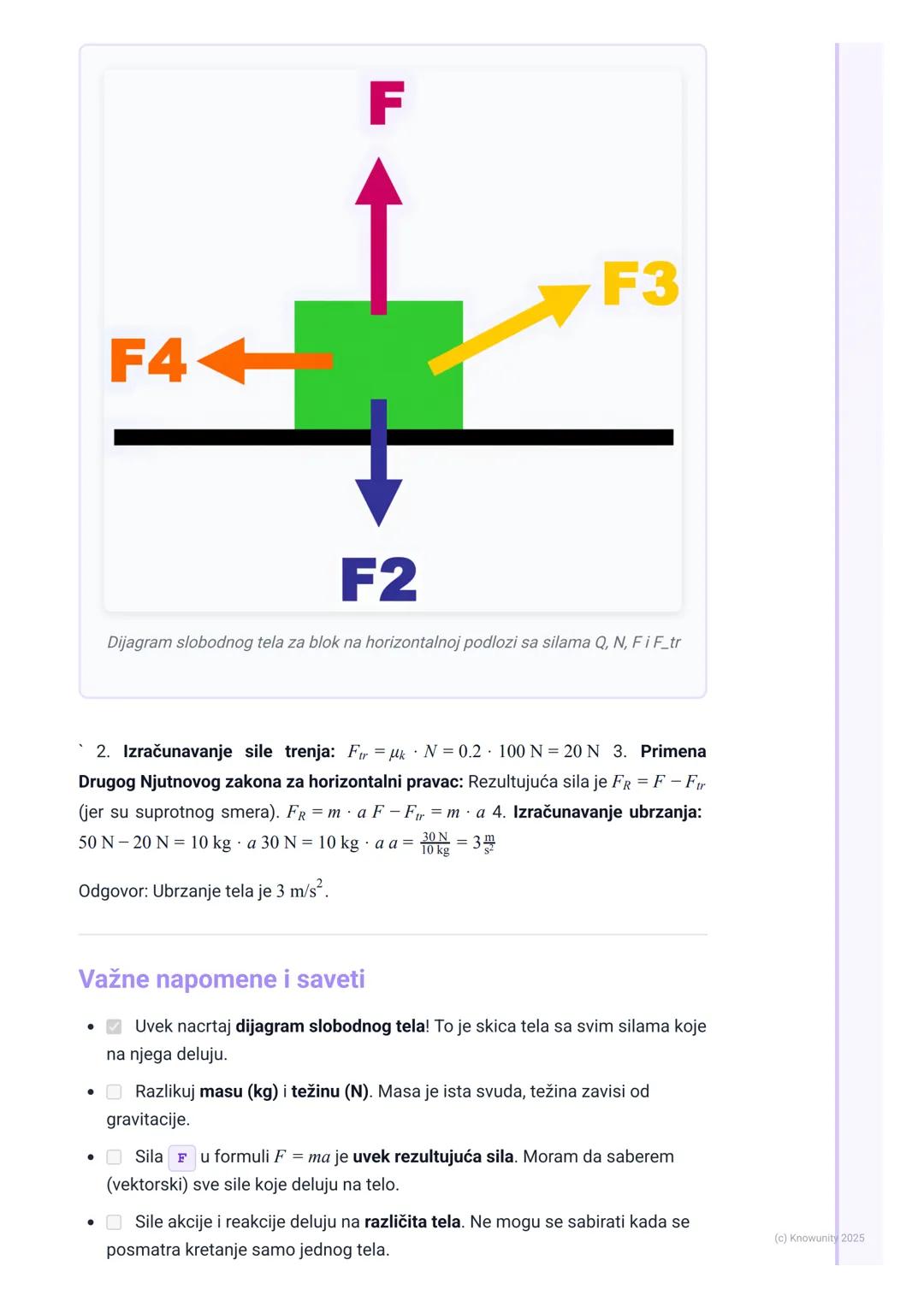 # Njutnovi zakoni i sile

Uvod u Njutnove zakone i sile

Njutnovi zakoni su osnova klasične mehanike. Oni objašnjavaju vezu između
kretanja 