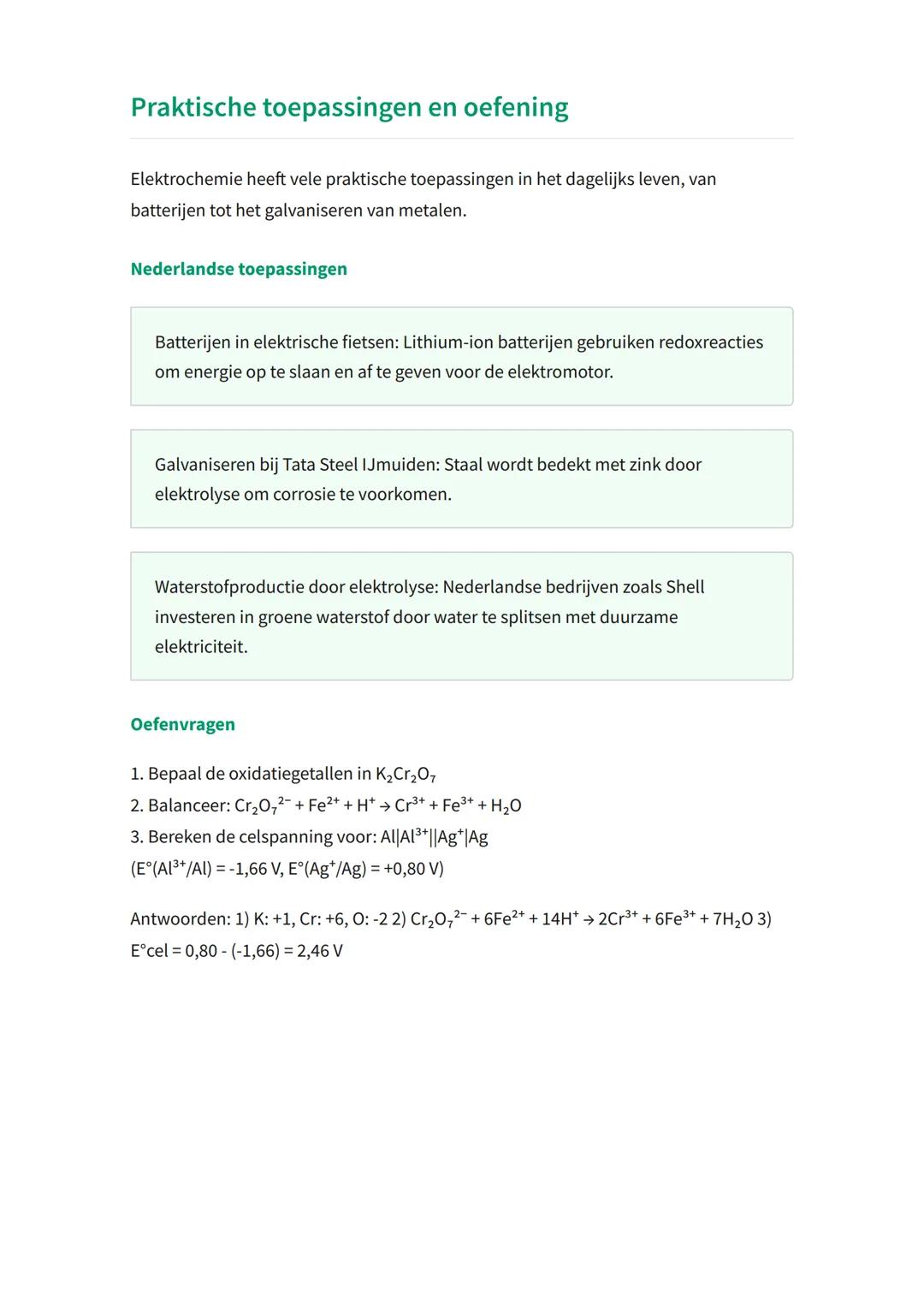 Elektrochemie: Redoxreacties en
halfreacties
Begrijpen van redoxreacties, halfreacties en elektrochemische cellen
Scheikunde Grade 12 Nether