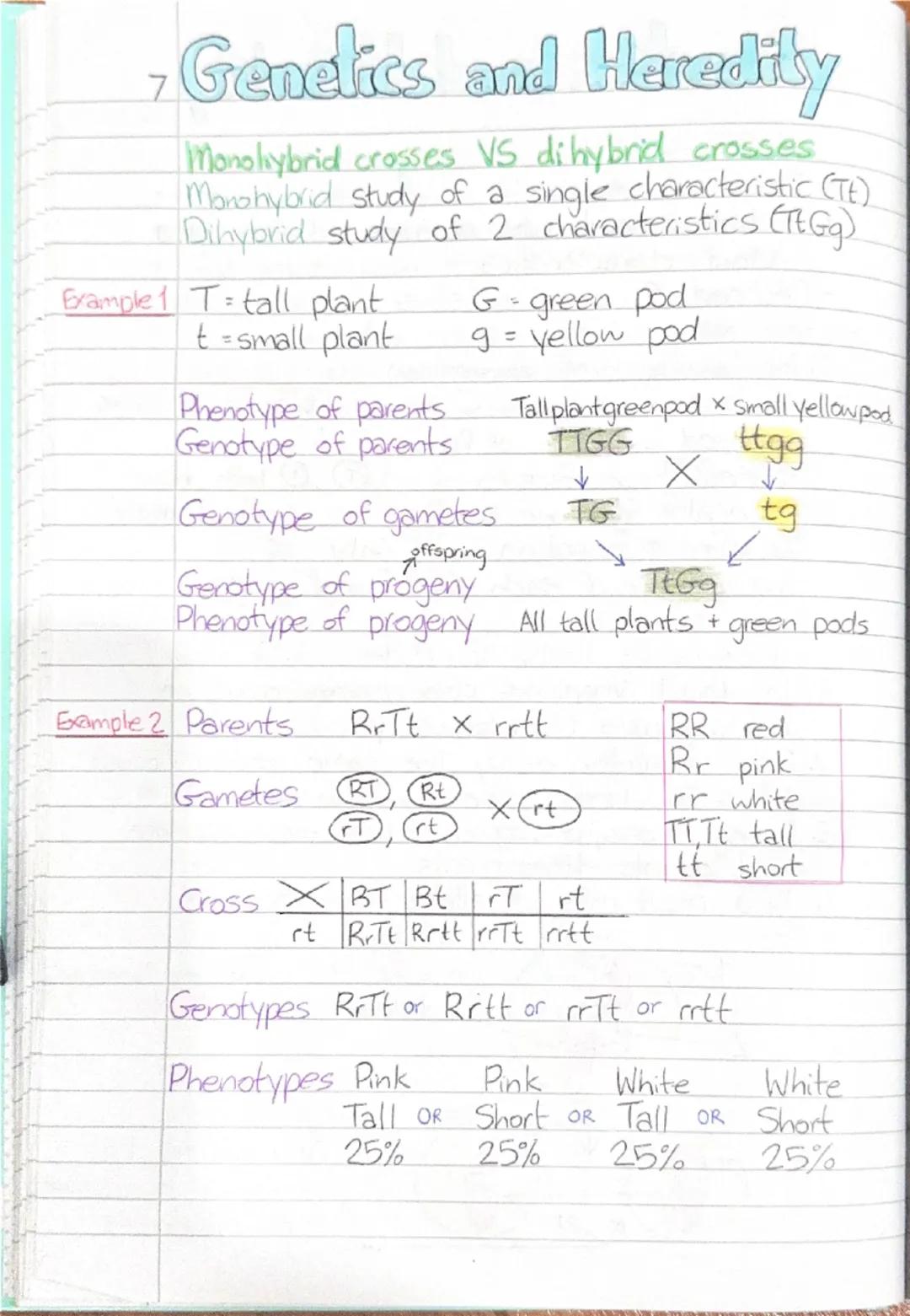 - Genetics and Heredity

Heredity
DEFIN Heredity is the passing on of features from
parents to offspring by means of genes.
aka genetic inhe