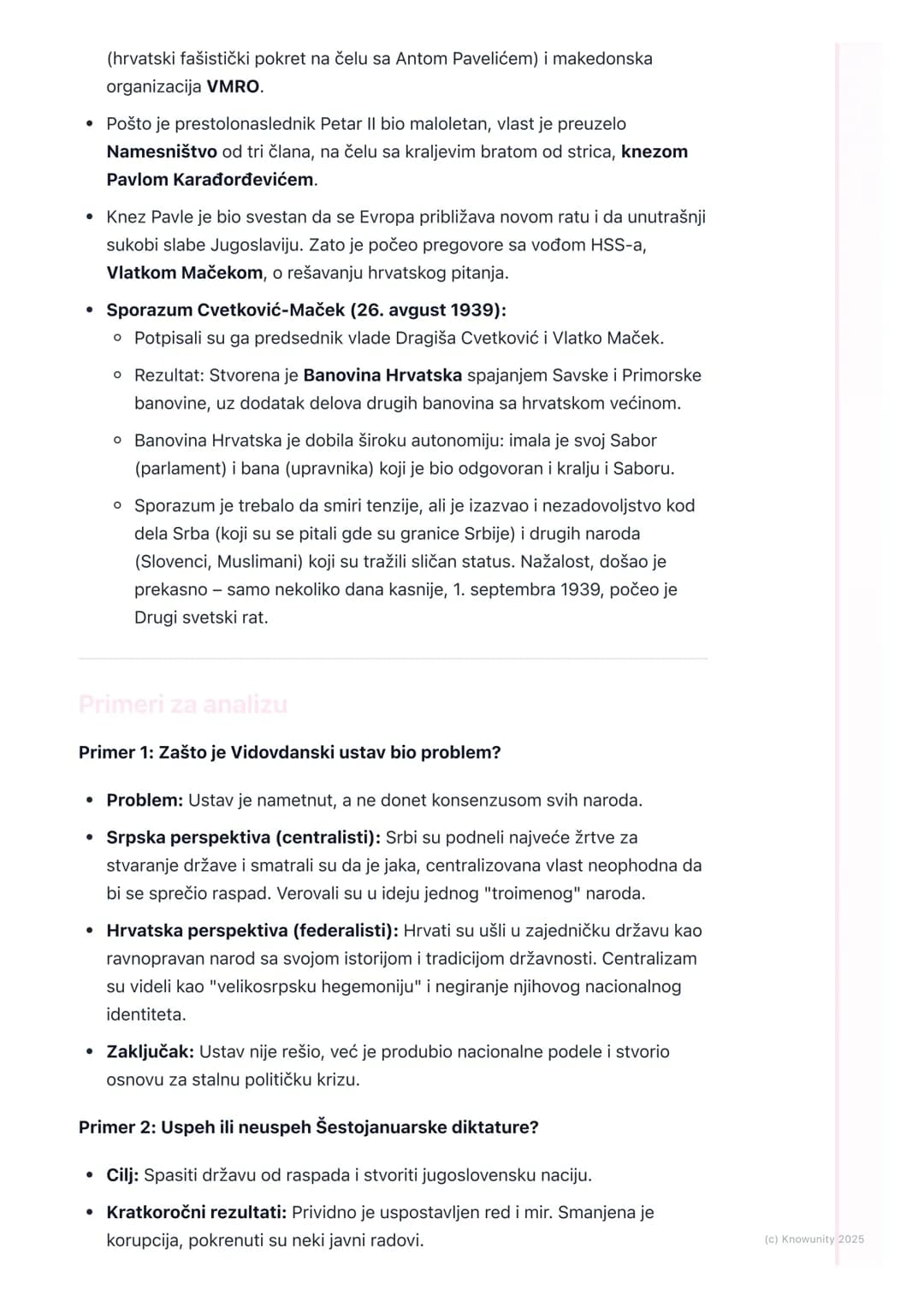 # Kraljevina Jugoslavija:
Politički život i nacionalno
pitanje

Uvodni pregled

Kraljevina Srba, Hrvata i Slovenaca (SHS) stvorena je 1. dec