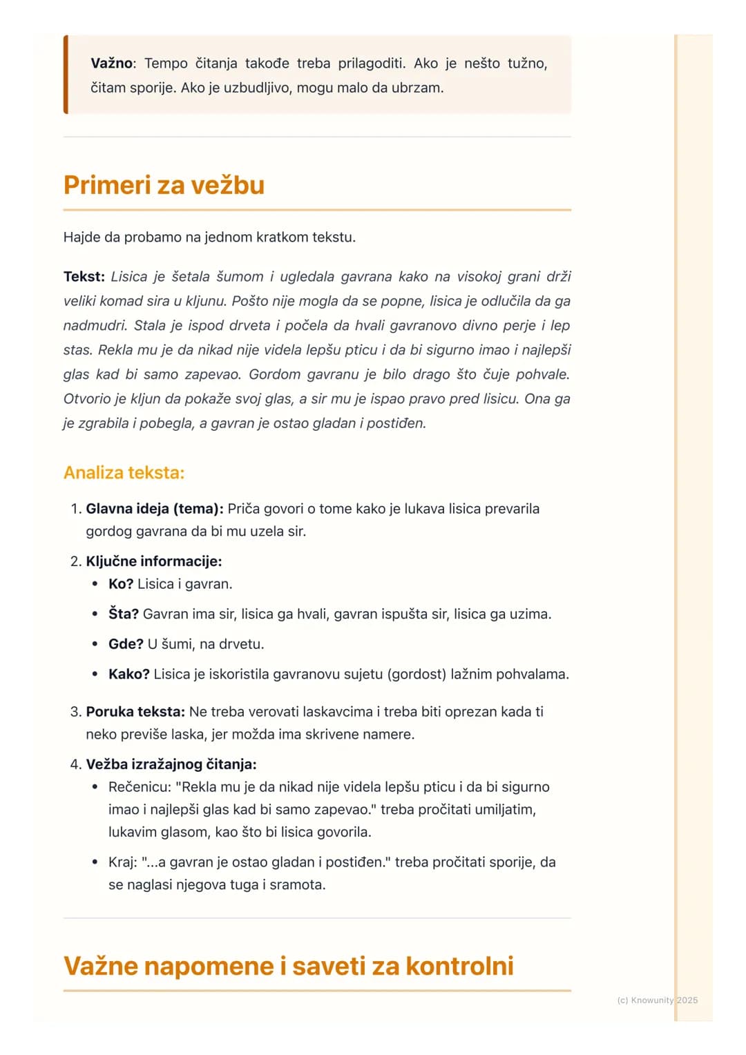 # Čitanje i razumevanje

## Uvod u čitanje i razumevanje

Čitanje sa razumevanjem nije samo prepoznavanje slova i reči. To znači da
stvarno 