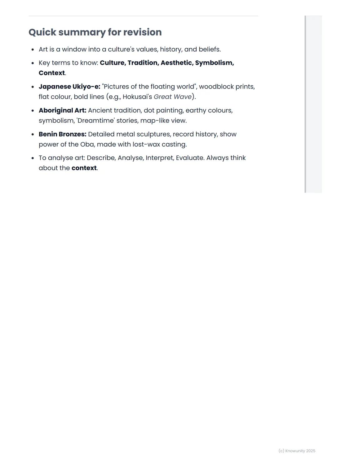 # Art from Different Cultures

An introduction to art from different cultures

Art is a universal language, but it has different dialects. L