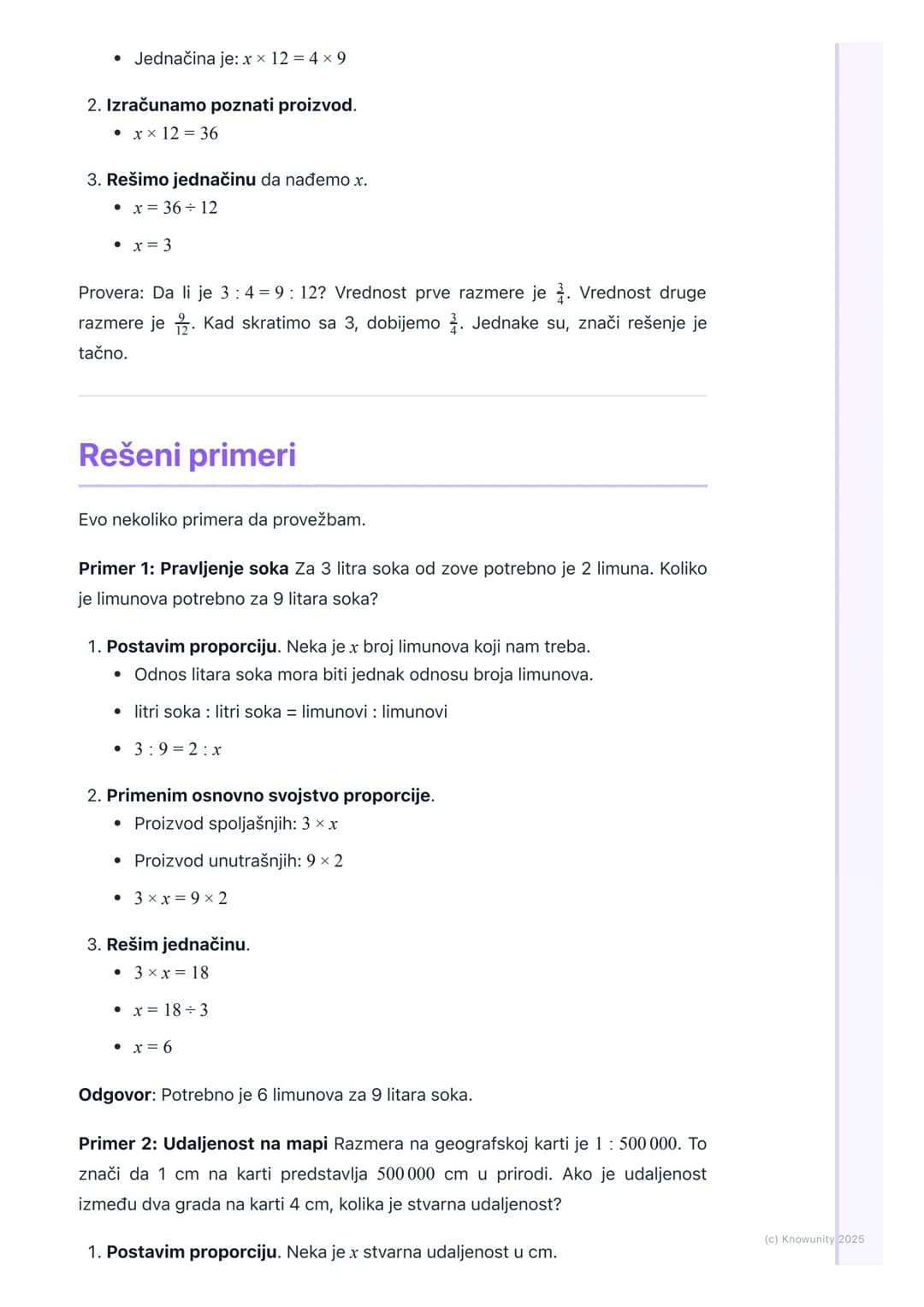 # Razmera i proporcija

Uvod u razmeru i proporciju

Razmera i proporcija nam pomažu da upoređujemo količine i rešavamo
probleme u svakodnev