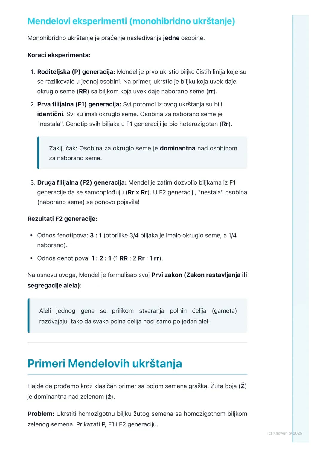# Istorijat genetike i Gregor
Mendel

Uvod u istorijat genetike

Genetika je grana biologije koja proučava nasleđivanje i promenljivost
(var