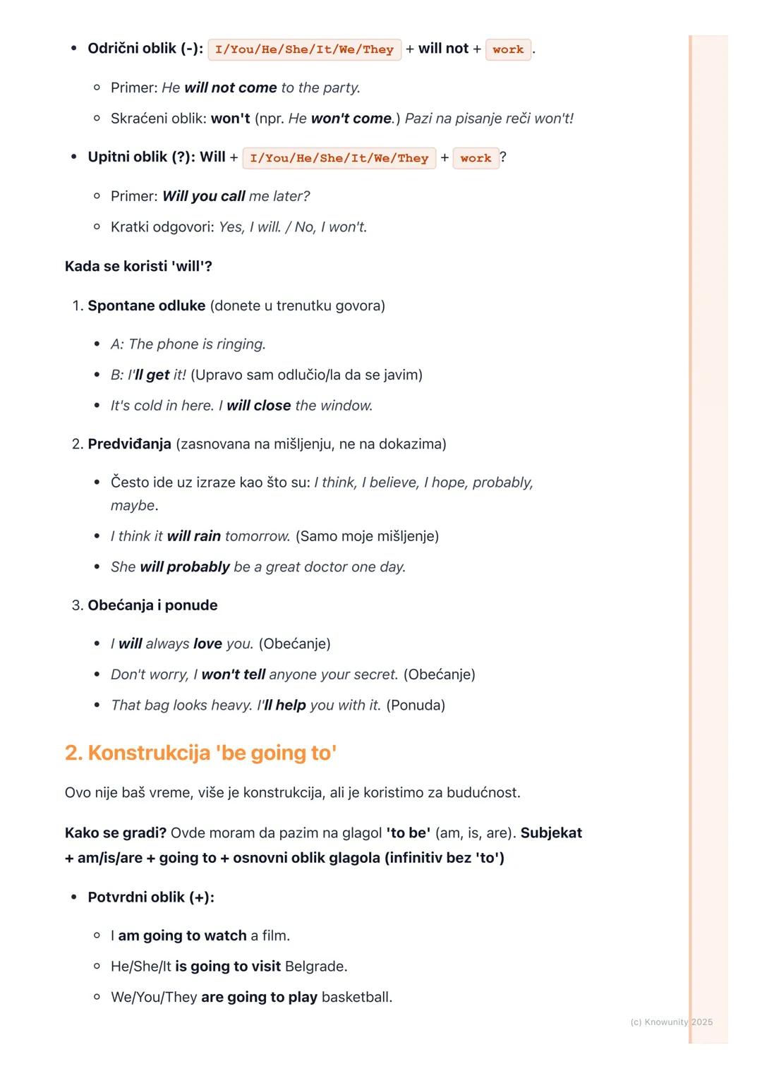 # Buduća vremena (Future
Tenses)

Uvod u buduća vremena

U engleskom jeziku, kada pričamo o nečemu što će se desiti, ne koristimo uvek
isto 