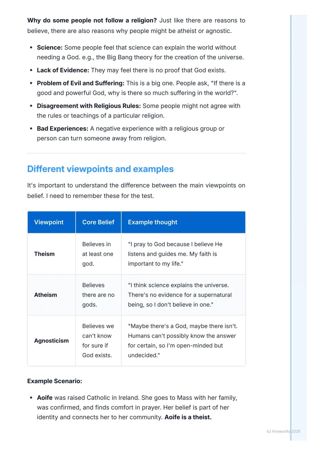 # What is Religion?

An introduction to religion

Religion is a big topic and it's a bit hard to define in just one sentence. It's
basically