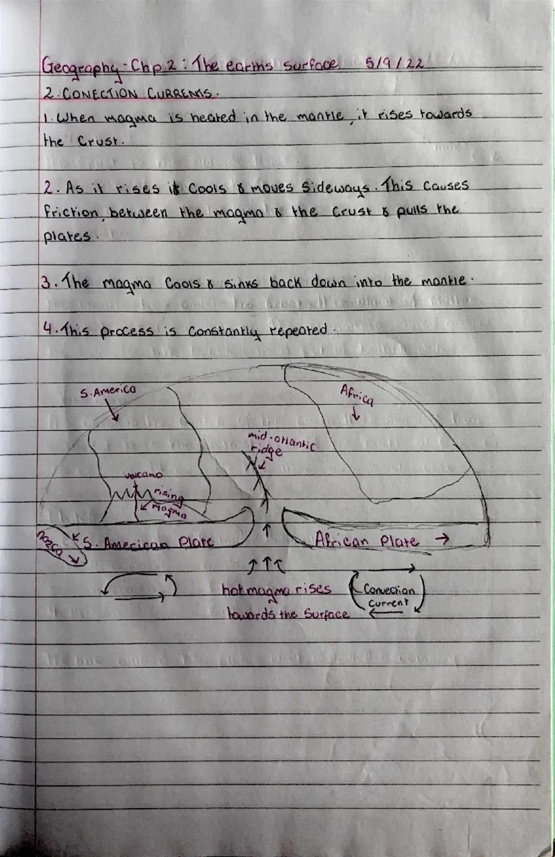 Geography-Chp 2: The earins Surface

I-LAYERS OF THE EARTH


the Crust

the Crust is the outside layer
It is made of solid rock. The
Oceans 