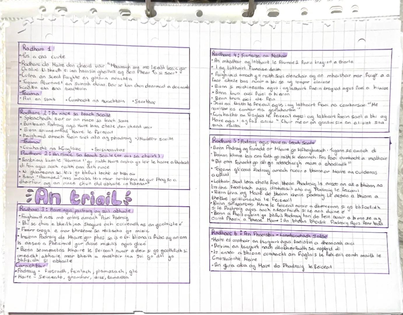 Radhara 1
Pus a cas cuirte
Radhare cdo Haire don chead uair "Maairaigh me mo leabh basic qur
Chailini Ui bhe
dom Phear To si Soor
bheith si 