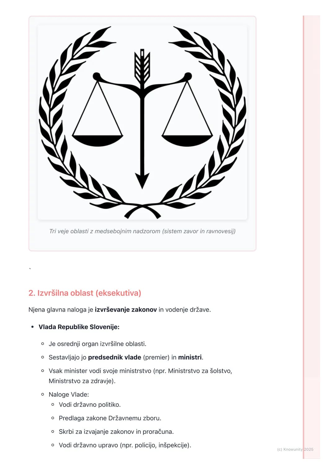 # Delitev oblasti (zakonodajna,
izvršilna, sodna)

Kaj je delitev oblasti in zakaj je pomembna?

To je eno od temeljnih načel demokracije. P