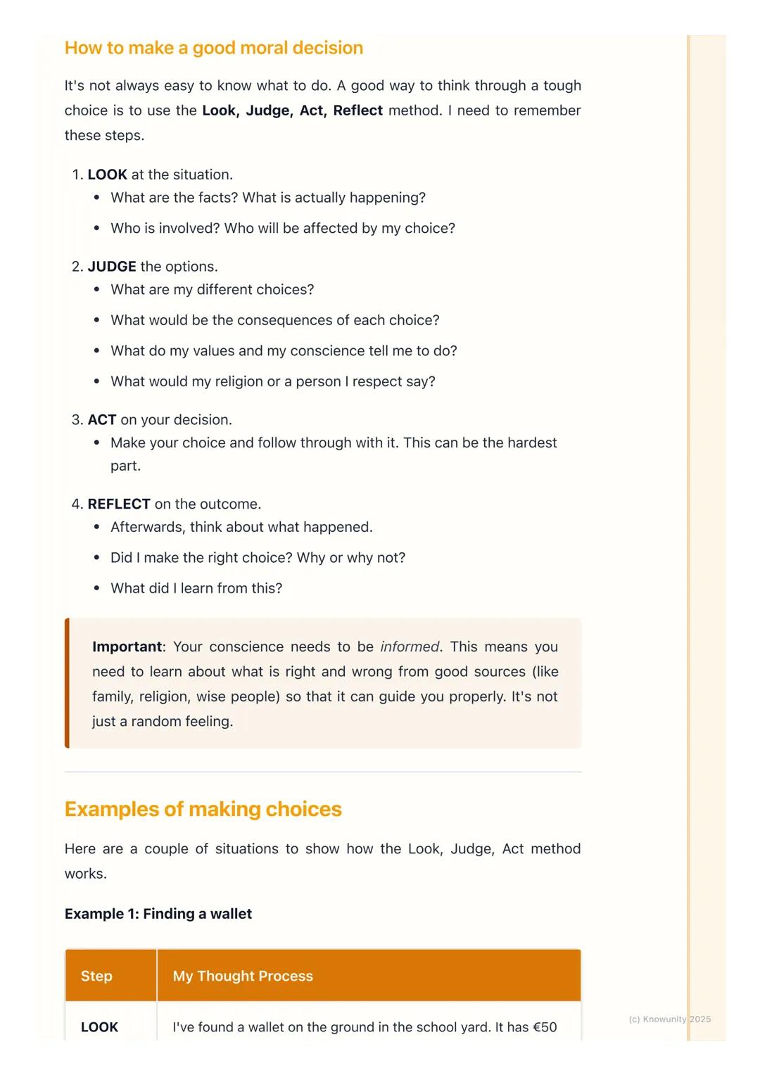 # Values, Conscience, and
# Choices

An introduction to values and choices

This is about how we figure out what is right and wrong. It's ab