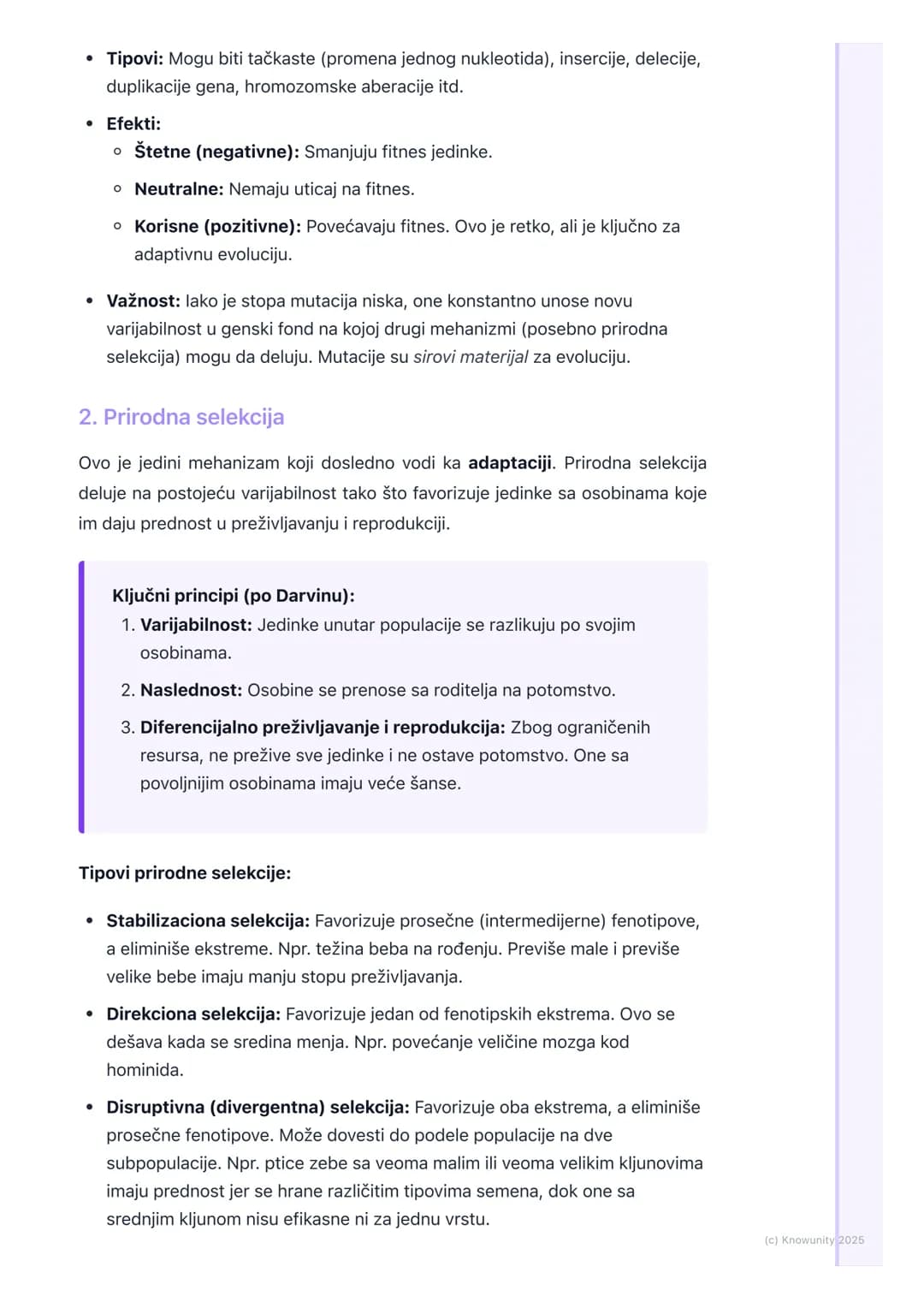 # Mehanizmi evolucije

Uvod u mehanizme evolucije

Evolucija nije samo "teorija", već centralni princip biologije. Definiše se kao
promena u