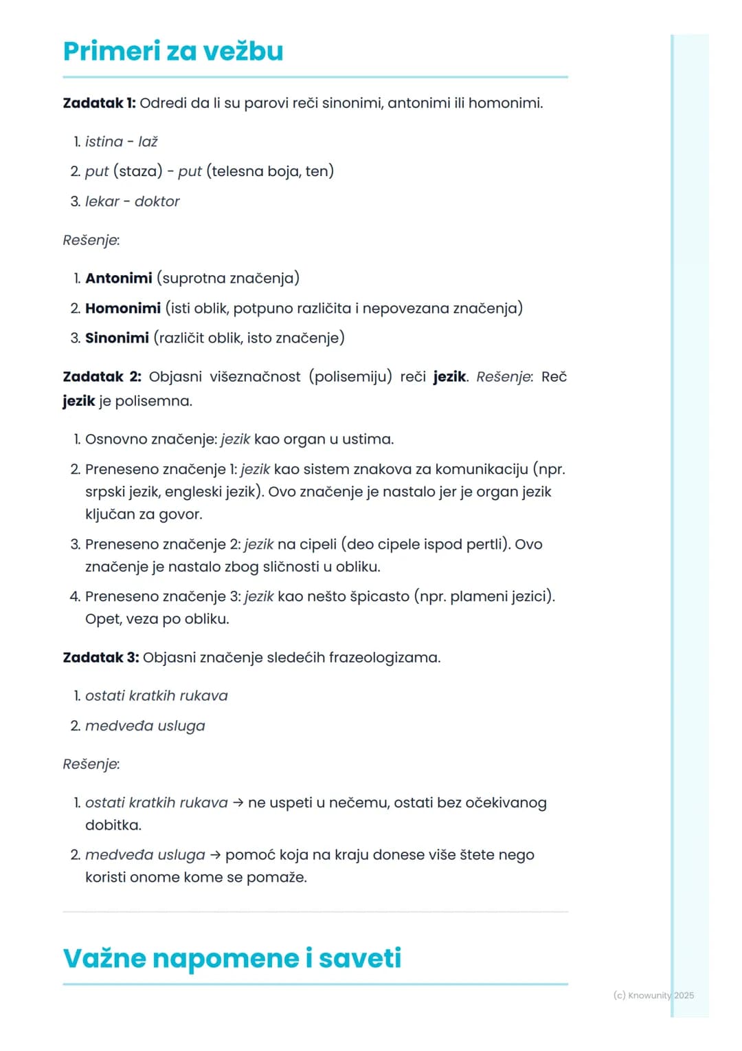# Semantika i leksikologija

## Uvod u semantiku i leksikologiju

Leksikologija je nauka o rečima, tj. o ukupnom rečničkom blagu jednog
jezi