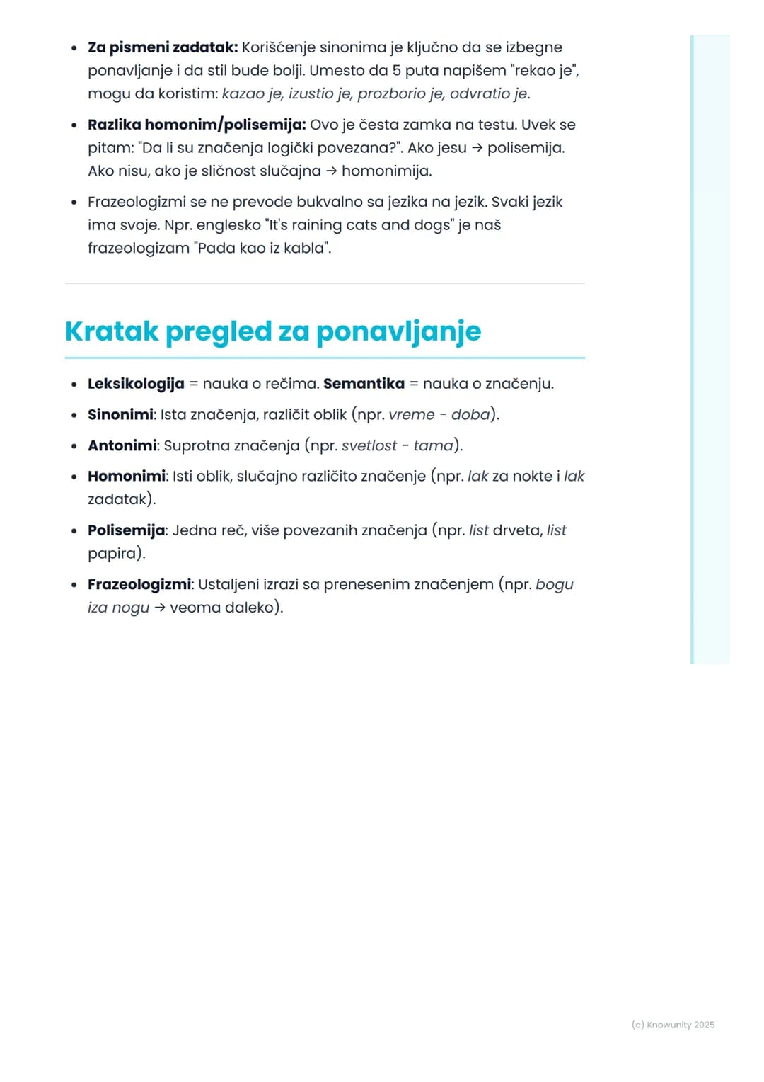 # Semantika i leksikologija

## Uvod u semantiku i leksikologiju

Leksikologija je nauka o rečima, tj. o ukupnom rečničkom blagu jednog
jezi