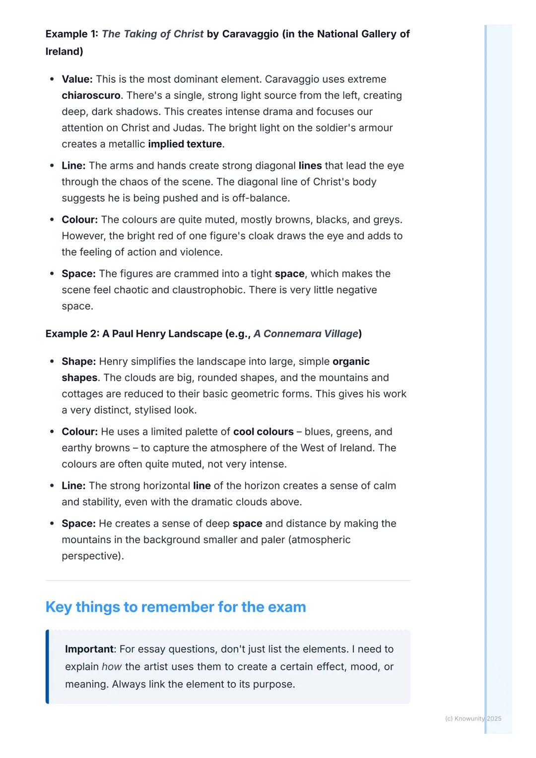 # Elements of Art

Introduction to the elements of art

The elements of art are the basic building blocks that artists use to create a
piece
