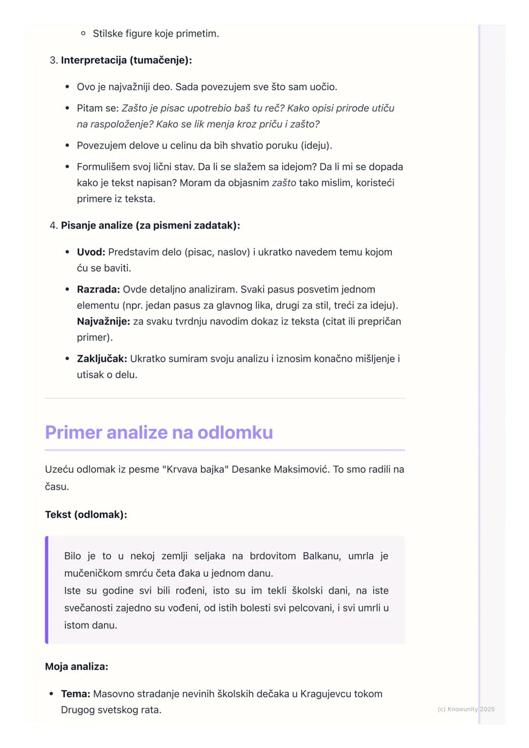 # Analiza i interpretacija teksta

Uvod u analizu i interpretaciju teksta

Analiza teksta nije samo čitanje. To je kao da si detektiv koji i