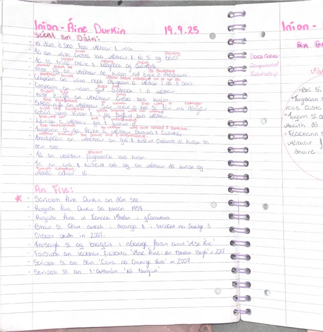 PREMTO

PROJECT DOOF

Inion-Áine Durkin
189 25

Má deora do Shúile anois, ag do rá. thees gantoch
Searbh, 'Nil Clue cid, ular!' a duirt to l