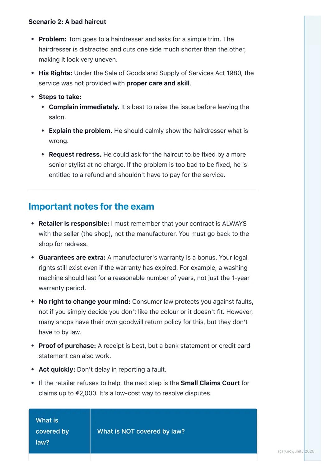# Consumer Protection

## An introduction to consumer protection

Consumer protection is all about the laws and organisations that are in pl