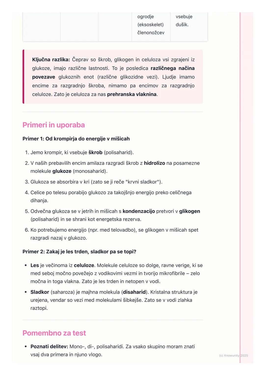 # Organske molekule: ogljikovi
hidrati

Uvod v ogljikove hidrate

Ogljikovi hidrati so ena od štirih glavnih skupin organskih molekul v živi