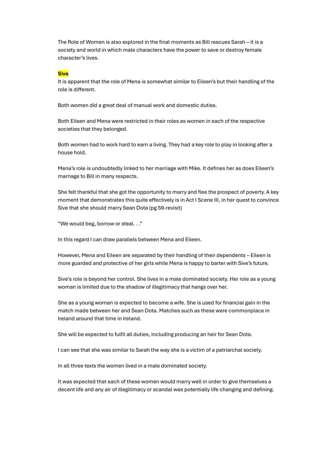 # Cultural Context - Comparative Study
Remember that this mode refers to the world of each of your texts. Think about the place, time and
e