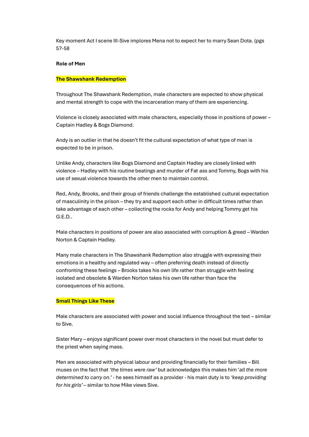 # Cultural Context - Comparative Study
Remember that this mode refers to the world of each of your texts. Think about the place, time and
e