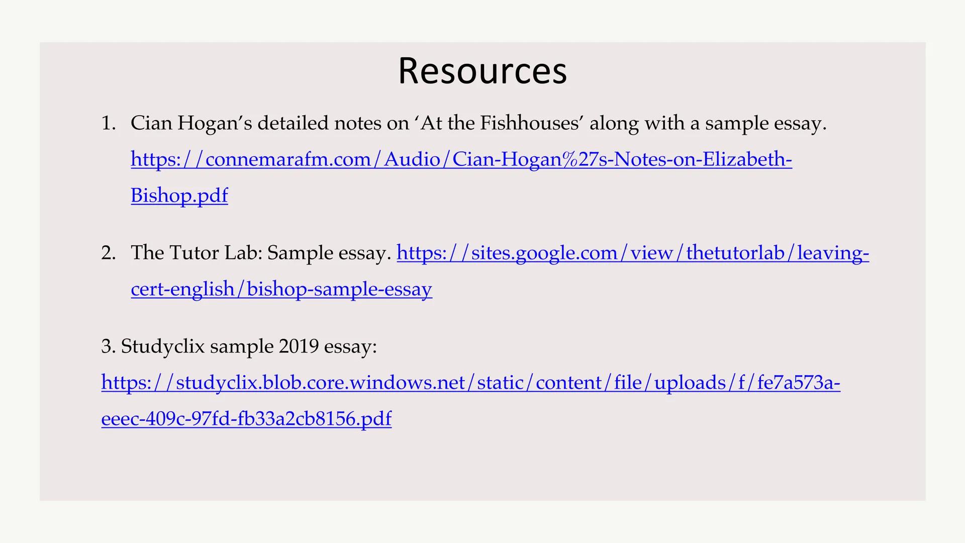 # The Poetry of Elizabeth
Bishop
Aoife O'Driscoll www.aoifesnotes.com # Elizabeth Bishop
## Brief Biography
Elizabeth Bishop was born in M