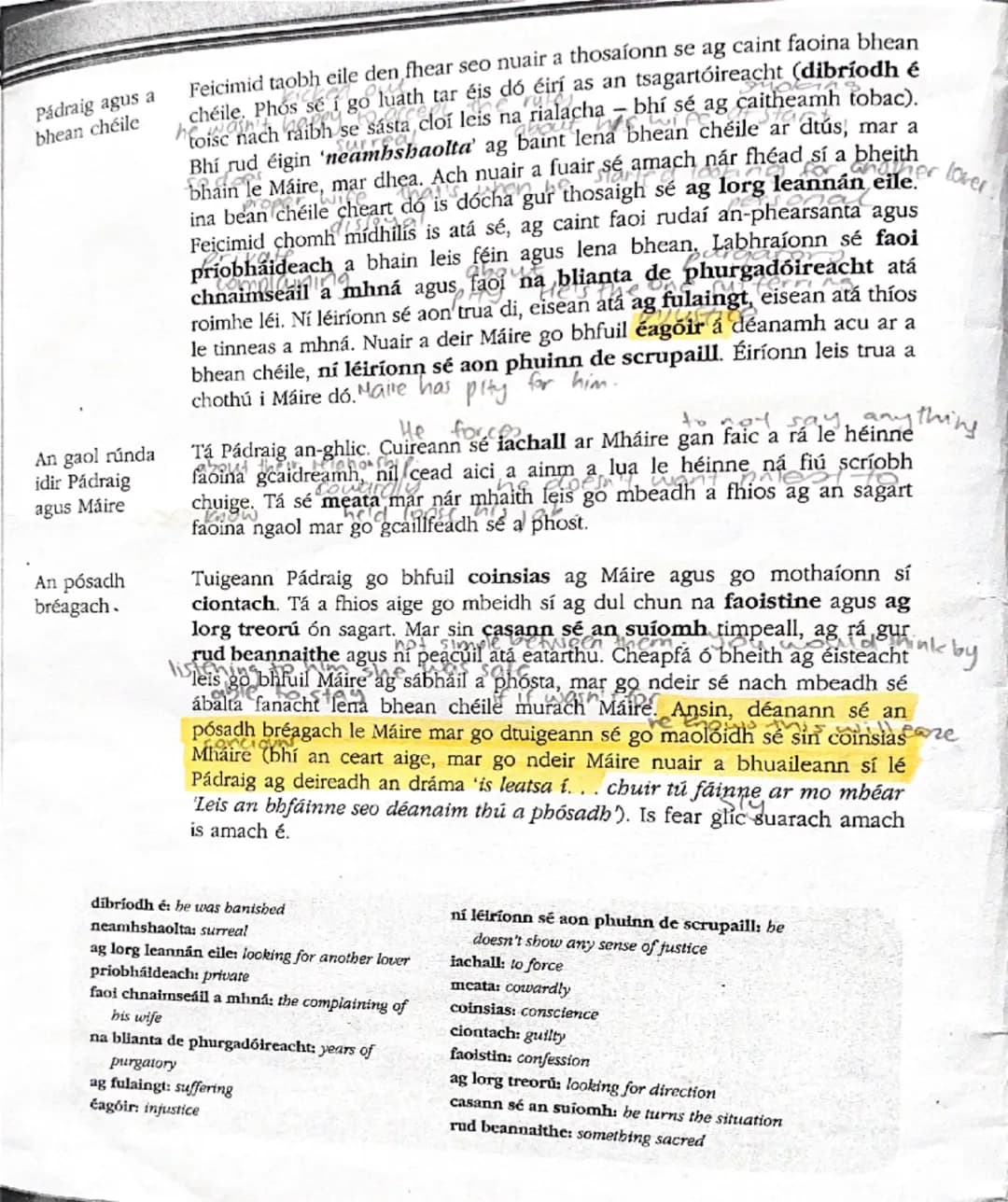 cuitdif Dé hAoine.
Raidió Fáilte seachtain
Nay
Bhealtaine.
Aontain go huile leis on ráiteas thuasluaite, ceann
de na gneithe is scanrula da