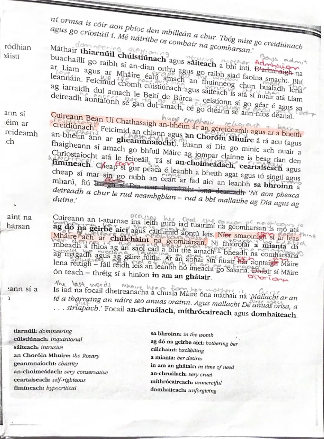 cuitdif Dé hAoine.
Raidió Fáilte seachtain
Nay
Bhealtaine.
Aontain go huile leis on ráiteas thuasluaite, ceann
de na gneithe is scanrula da