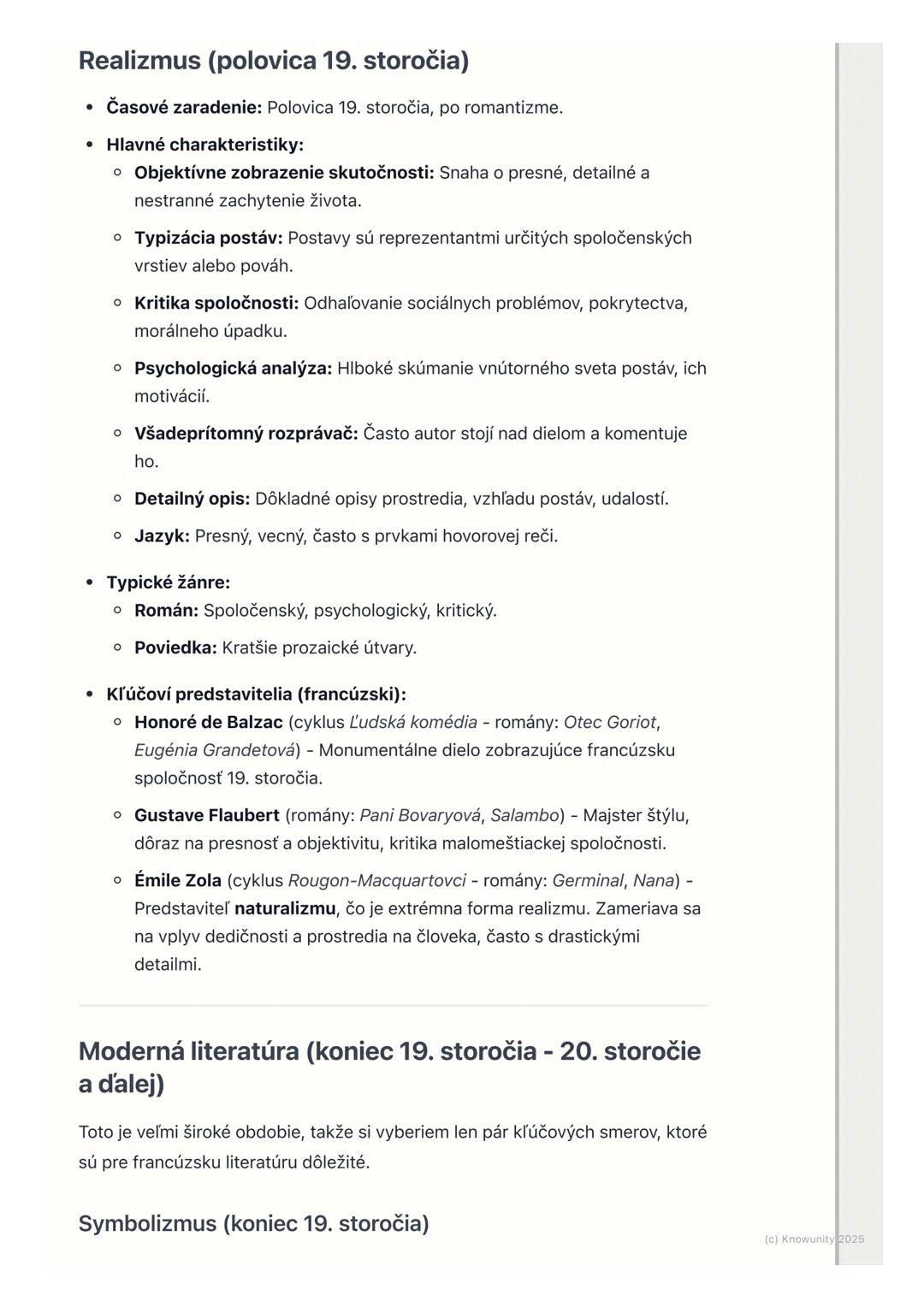 # Prehľad literárnych období a
žánrov
1. Prehľad a úvod do literárnych období
Je dôležité pochopiť, že literatúra sa nevyvíjala izolovane,