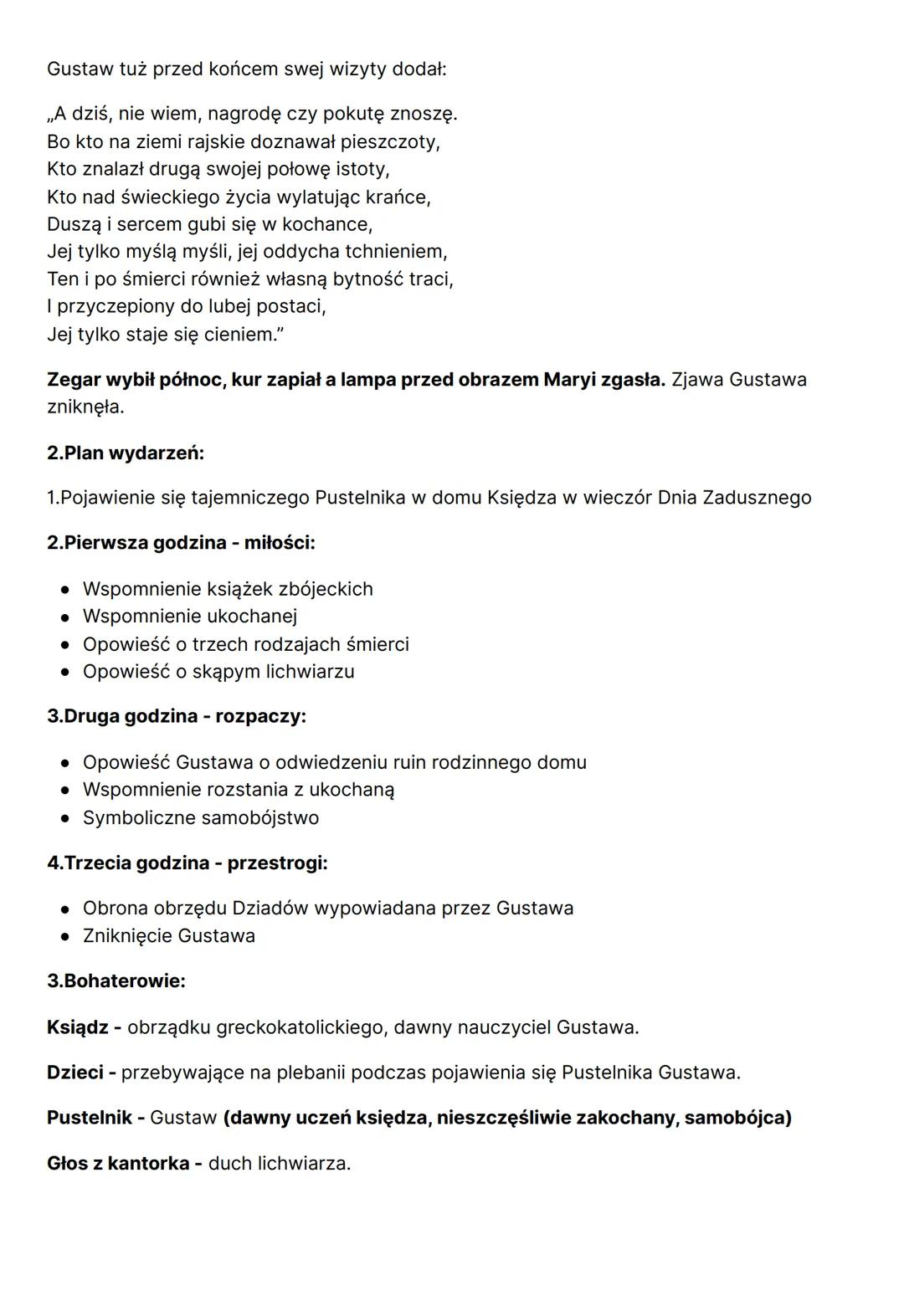 # DZIADY CZ. IV
Autorem utworu jest Adam Mickiewicz. Poeta pisał między wrześniem 1821r. a kwietniem
1822r. wiersz Upiór powstał natomiast