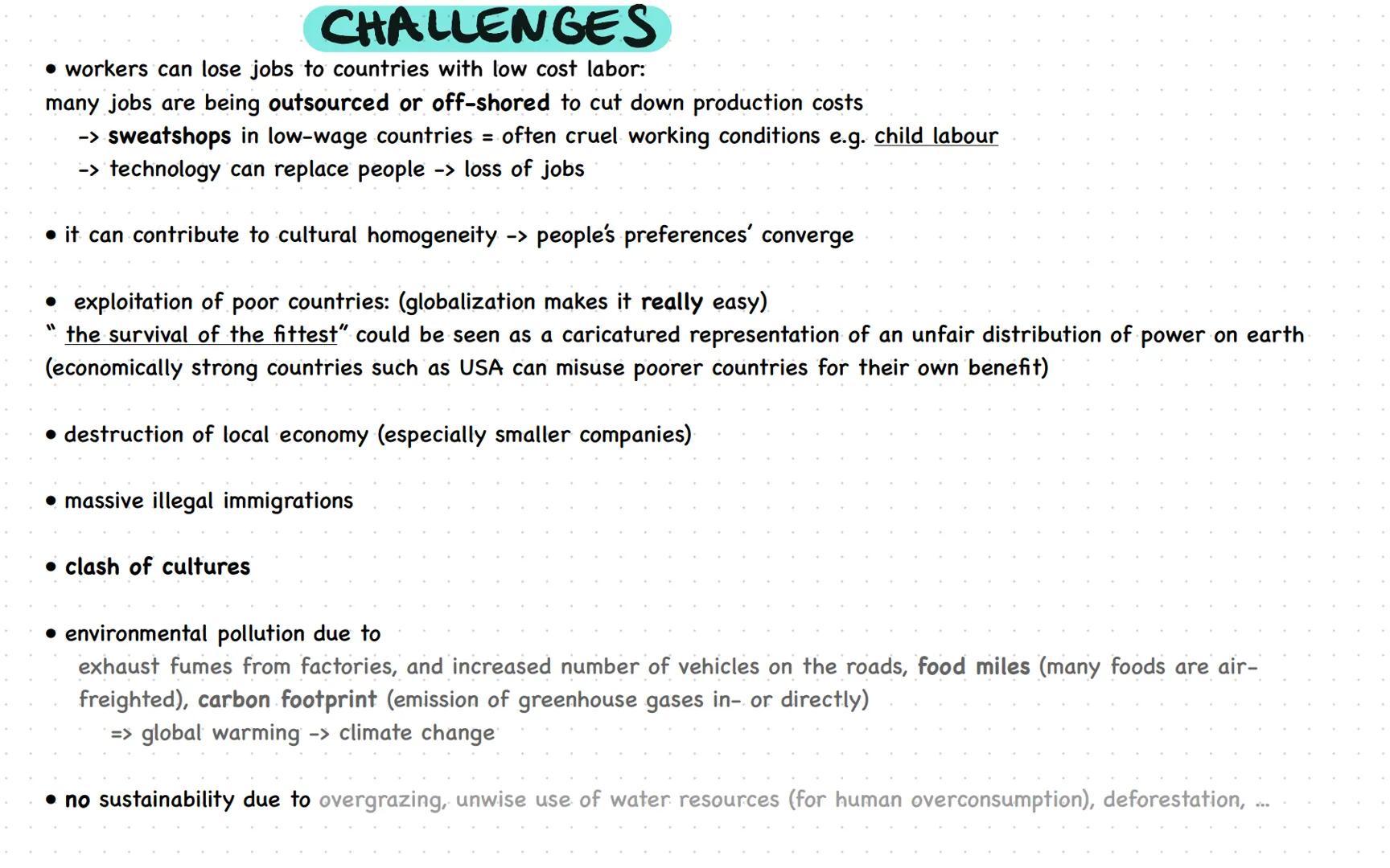 # GLOBALISATION Definition
• process of increasing global
conformity (übereinstimmung)
Lo with regard to cultural, economical &
technical