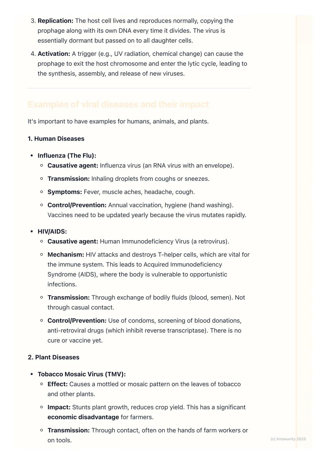 # Viruses
Introduction to viruses
Viruses are tiny, non-cellular particles that are on the borderline between living
and non-living. They