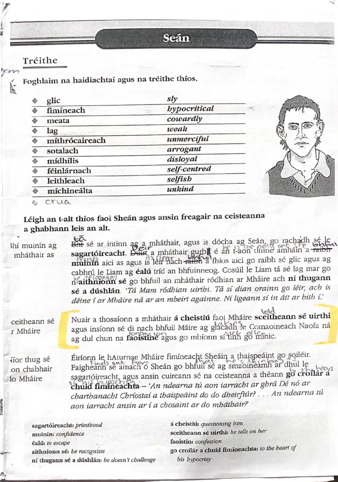 cuitdif Dé hAoine.
Raidió Fáilte seachtain
huile leis on
is scanrula da
Aontain go
de na gneithe
muintir
1129
Mháire
An Triail - Freagra s