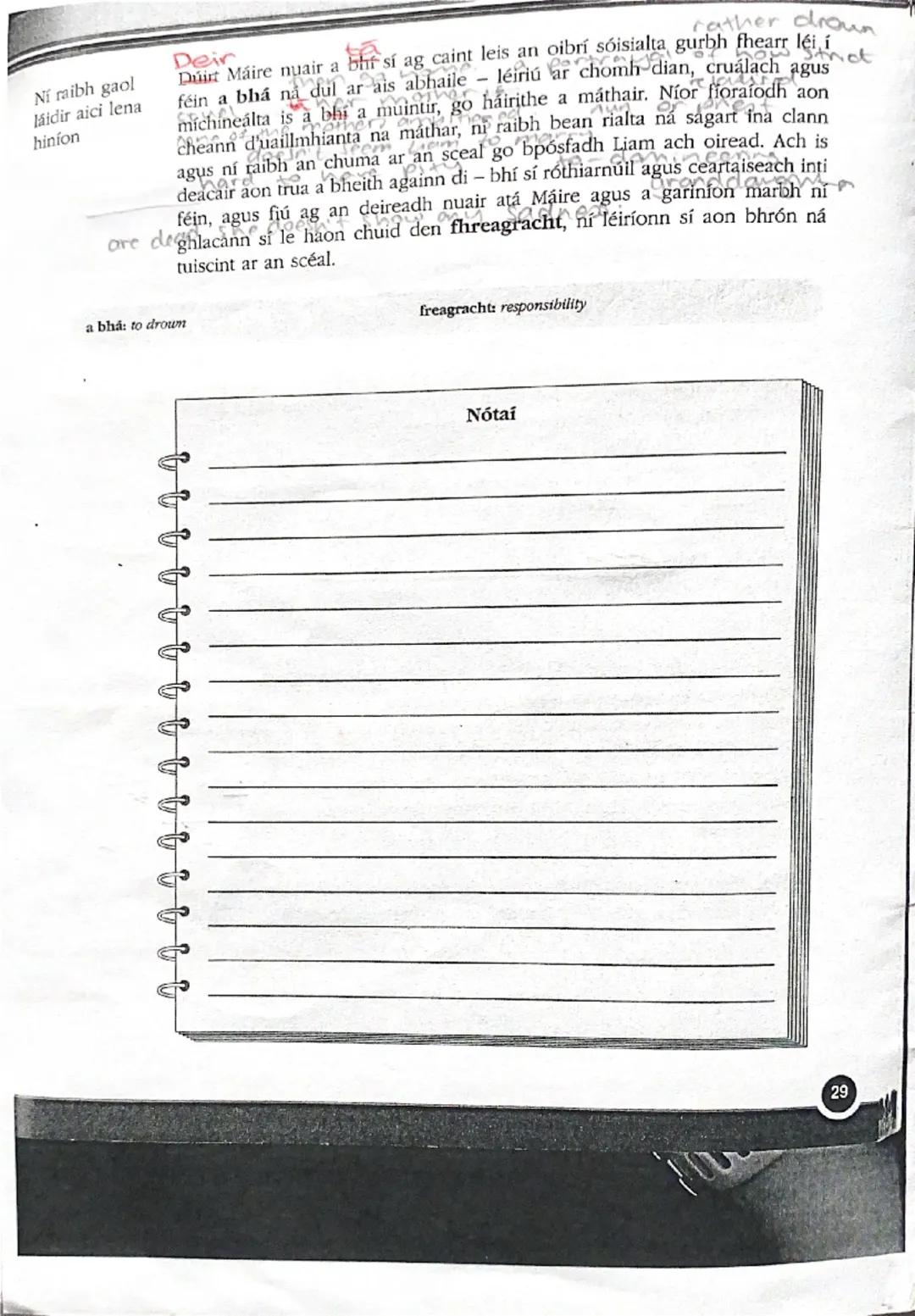 cuitdif Dé hAoine.
Raidió Fáilte seachtain
huile leis on
is scanrula da
Aontain go
de na gneithe
muintir
1129
Mháire
An Triail - Freagra s